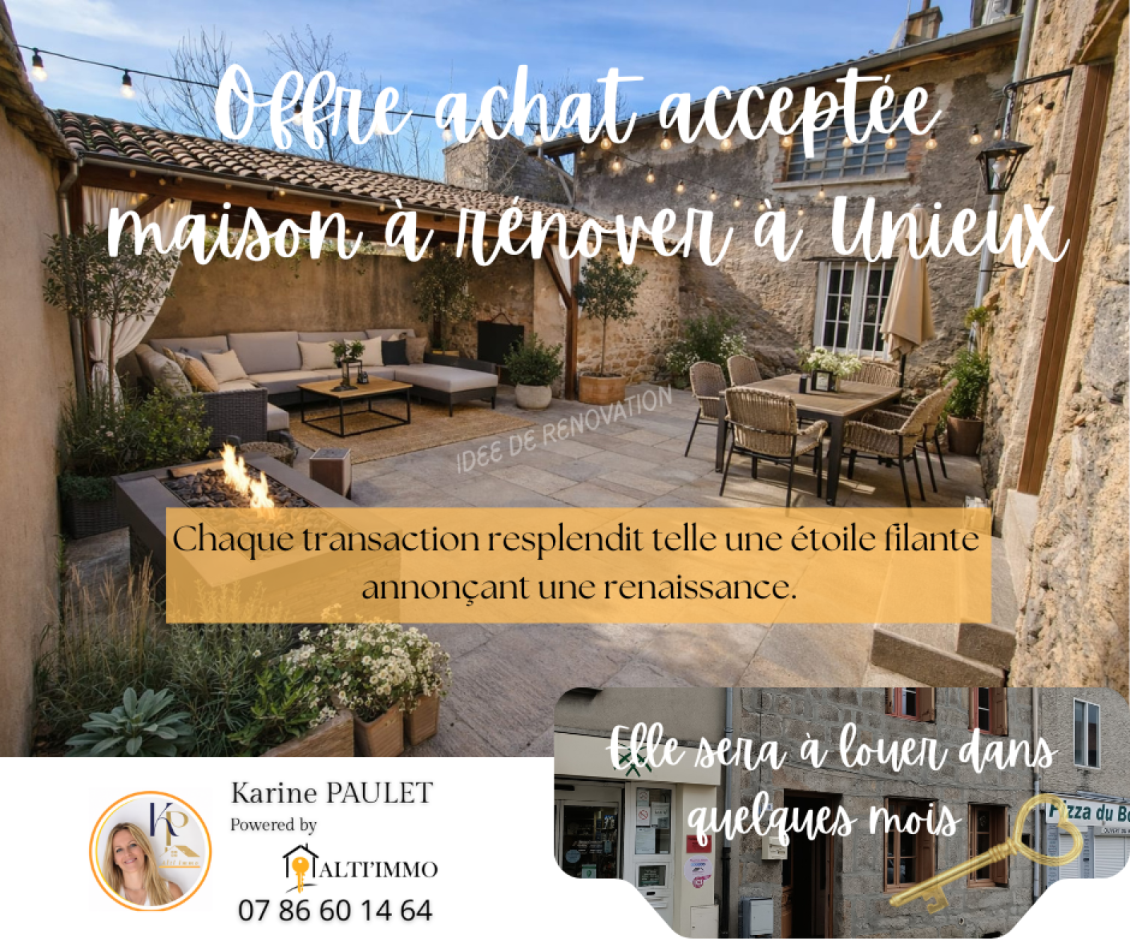 Image_1, Maison, Unieux, ref :682