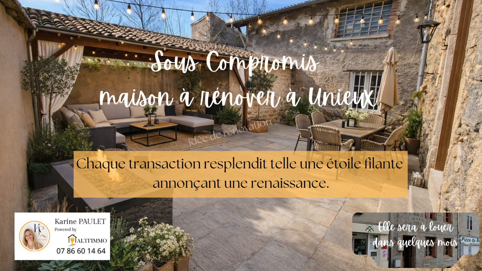 Image_1, Maison, Unieux, ref :682
